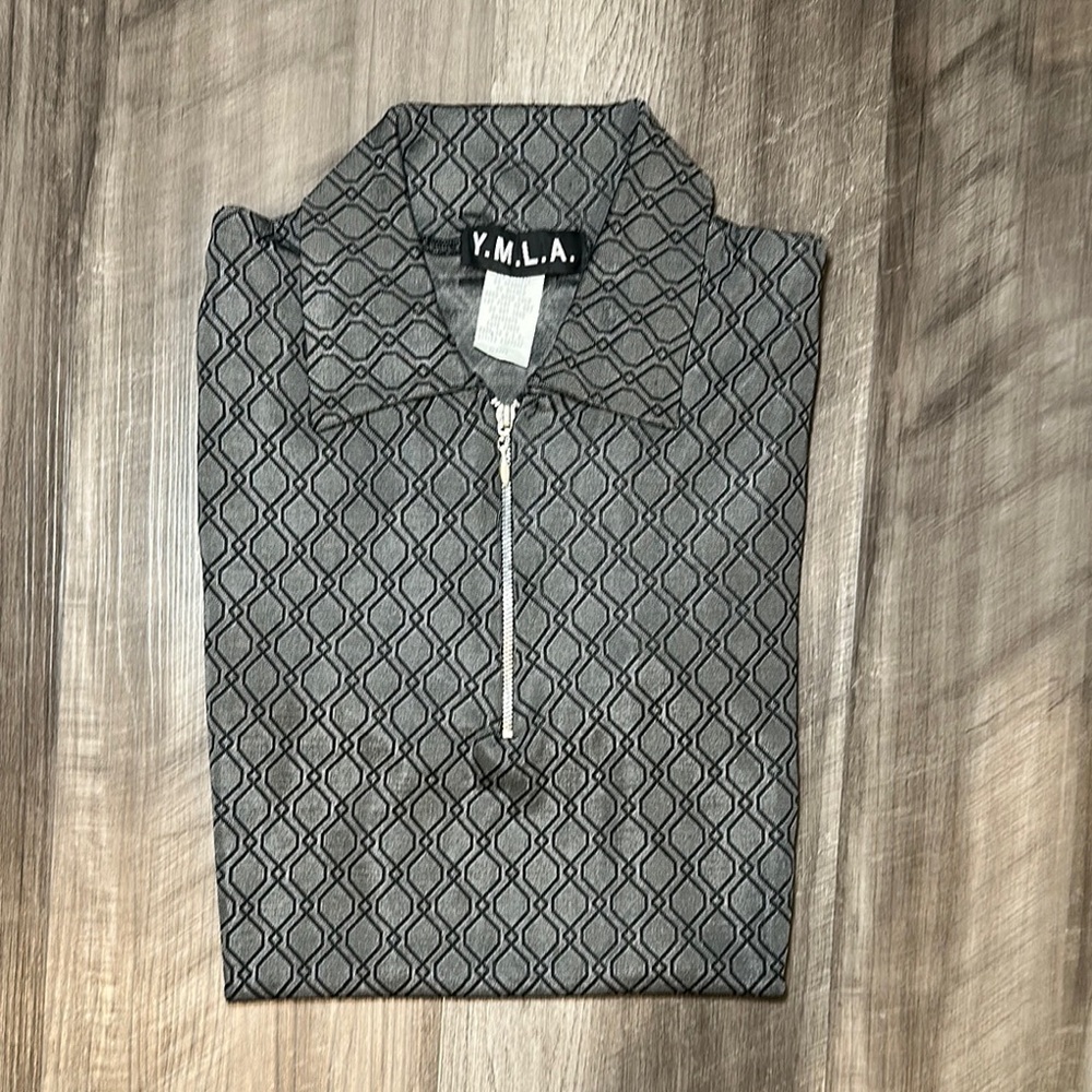 Y.M.L.A. Vintage Compression Club Polo - Medium